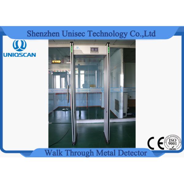 Portable Security Door Frame Multi Zone Metal Detector Walk Through Fireproof
