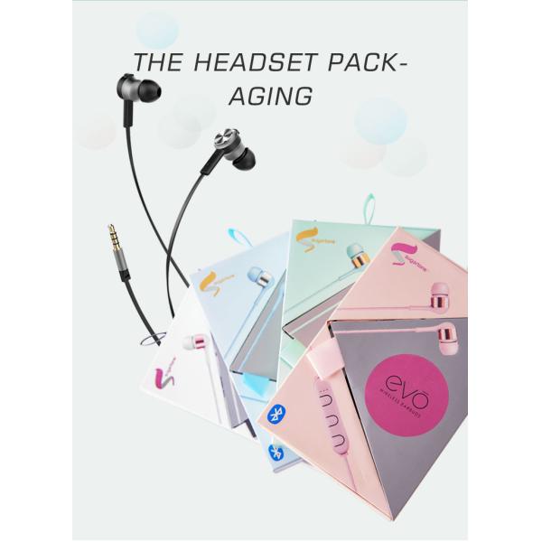 Blister Plastic Window Earphone Packaging Design Electronic Accessories Box