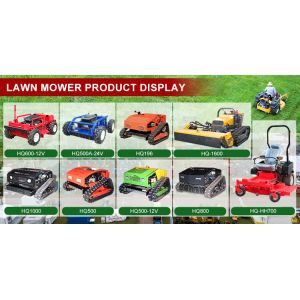 Cheap Original Remote Control Robot Lawn Mower Gasoline Lawn Mower Tractor