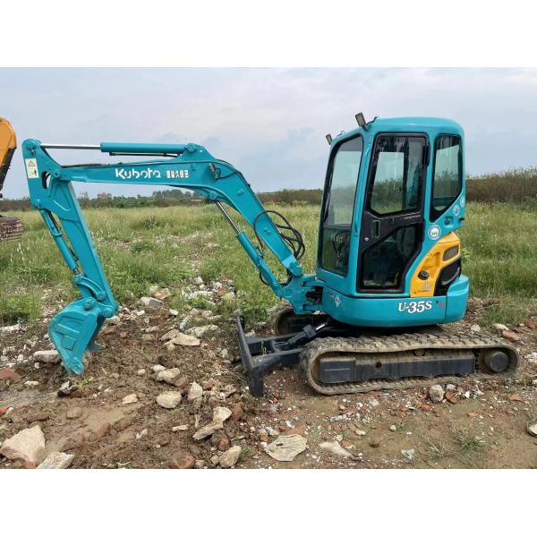 Low working hours Kubota U35S excav sale used excavator with high quality engine and pump excav used cheap used machinery