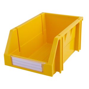 NO Foldable Storage Boxes for Tool Storage Stackable Plastic Shelf Bin Spare