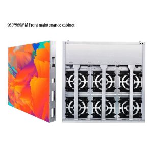 Front Maintain P6 P8 P10 Fixed Installation Giant Advertising Led Screen