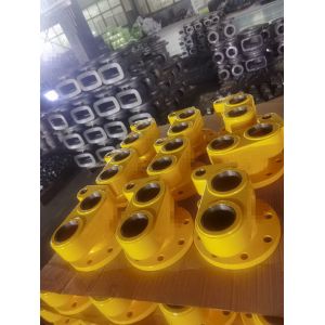 DI Vertical Fire Hydrant Pedestal Hydrant 2 Way ISO9001 Certificated