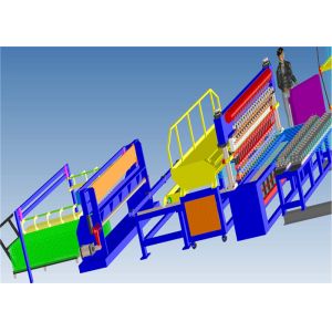 Max 6 Mm Wire Mesh Welding Machine With Mesh Cutting Line Automatic