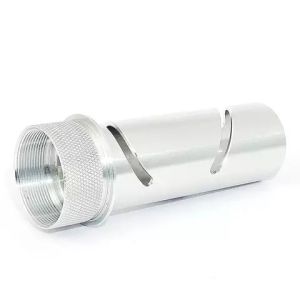 Titanium Fuel Filter Custom CNC Turning Machining Fuel Filter Tubes Precision