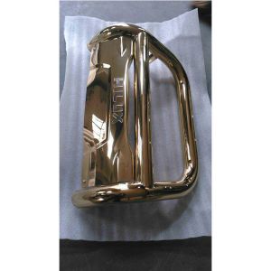 High Efficiency Stainless Steel Car Bumper Bar Multi Arc Ion Gold PVD Coating