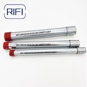 Electrical Wire Tubing Gi Conduit Pipe Flame Resistance Easy Connection