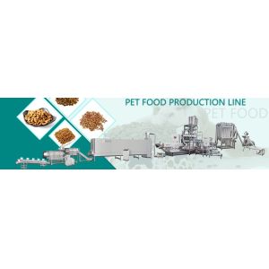 Dry Pet Food Processing Machine / Advanced Dog Food Making Machine