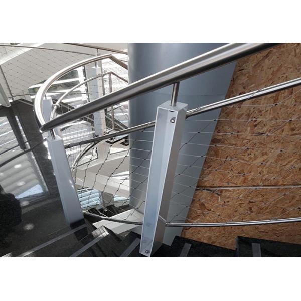 Quality Eco Friendly Architectural Wire Mesh Sus 304 2.0 Mm 60*60 Mm Hole for sale