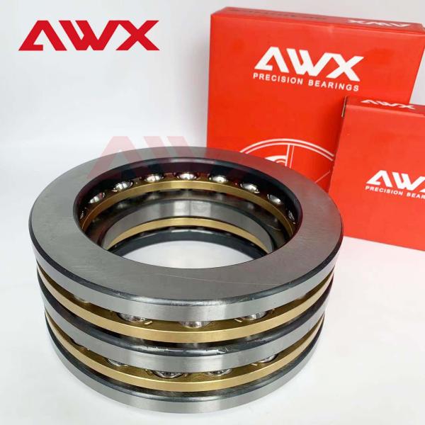 Precision Steel Thrust Ball Bearing Extra Light Series Single Direction Flat Seat Steel Cage 52210 Open