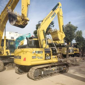 The Komatsu PC130 Excavator 13 Tons Second Hand Engineering Machinery Digger for