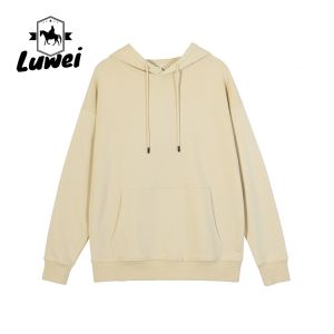 Custom Streetwear Thin Drawstring 350g Sweatshirts Slim Fit Graphic Polyester