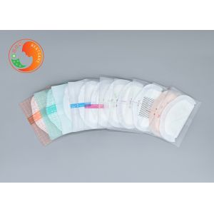 Anti Overflow Disposable Breast Feeding Pads With Side Leak Guard 3D Honeycomb