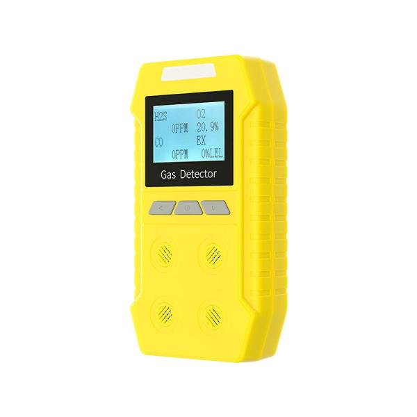 Quality Handheld Small Light Portable Multi Gas Detector H2s / O2 / Co / Ex Diffusion Type for sale