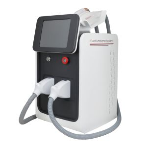 Ipl Rf Laser 3 In 1 Opt Q Switched Nd Yag Laser Hair Removal Machine Face