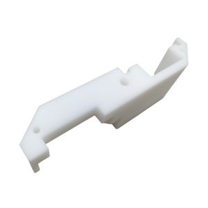 Custom White POM Robot Machine Parts With Complex Geometries