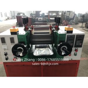 With automatic feeders 2 Roll Rubber Mixing Machine Customization