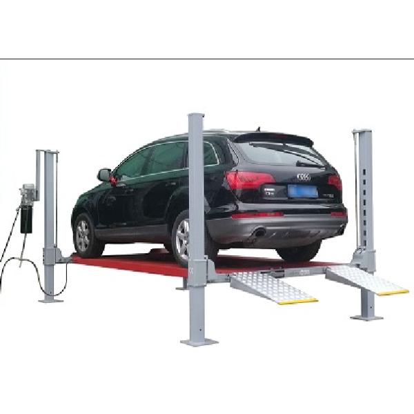 Manual Lock Release A53-F Four Post Parking Lift 9000lbs