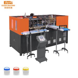 4 Cavity 3L 5L Automatic Pet Bottle Blowing Machine , Big Jar Blowing Machine
