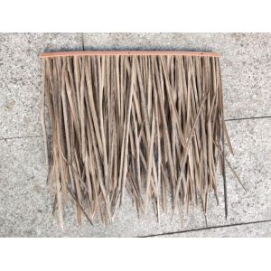 Customized Grey Bark Thatch Roof The Best Design for Your Roofing Materials