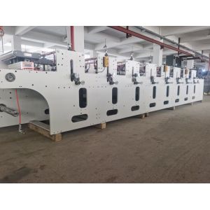 800mm Inline Printing Machine , Leaflet Manual Flexo Printing Machine