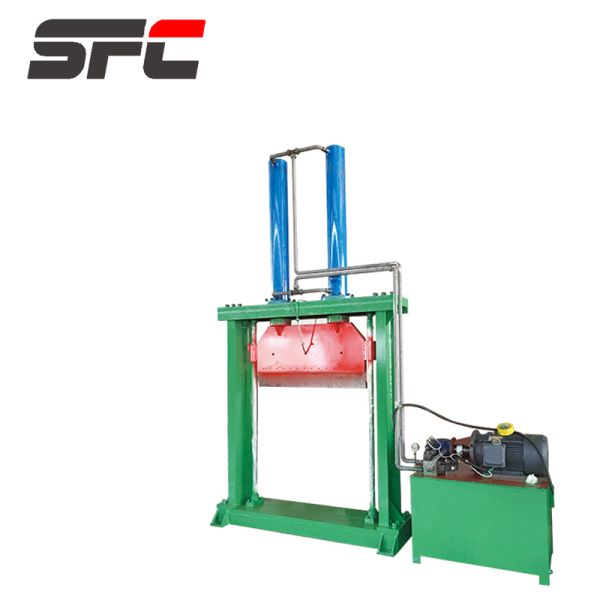 Customized PLC Control Rubber Cutting Machine with 5.5-7.5KW Power for Precise Rubber Bale Cutting