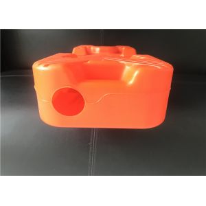 620mm x 230mm x 130mm parallel hole temporary fence HDPE foot UV finished