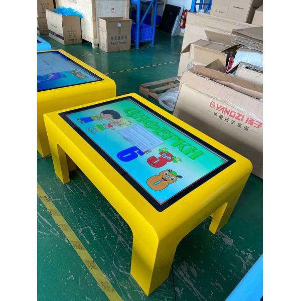 43 Inch Smart Waterproof Interactive Touch Screen Coffee Table For Kids