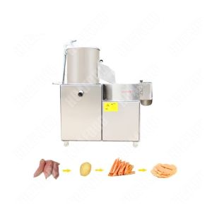 Multi-Function Automatic Peeling & Cutting Machine/Potato Chips Slicing Machine