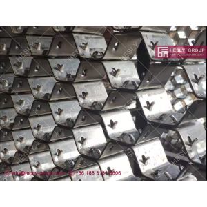 310S hex steel grid with 50mm standard thickness | standard size 1000x1000mm |