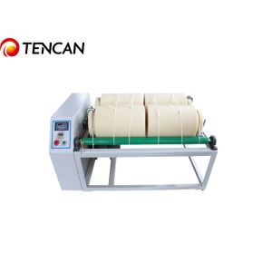 220V 1.5KW 4*15L Roller Jar Mill With Customized Serices Dust Cover / Hand Gear