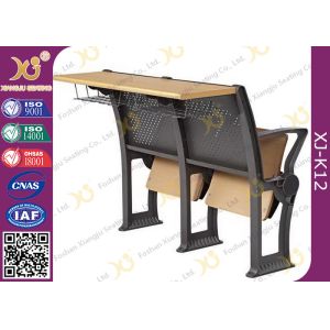 Custom Folded Seat Folding Student Desk Chair For School Lecture Room