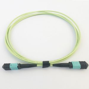 16F Om5 Fiber Optic Cable Lemon Green Om5 Multimode Fiber 1M Standard Loss