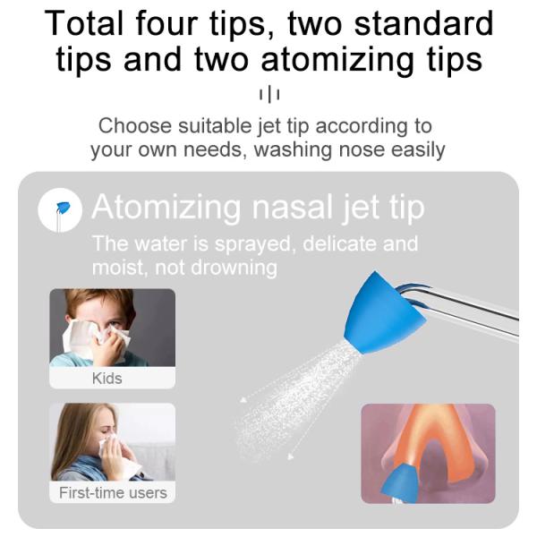 30 - 120psi Electric Nasal Irrigator With 10 Speeds