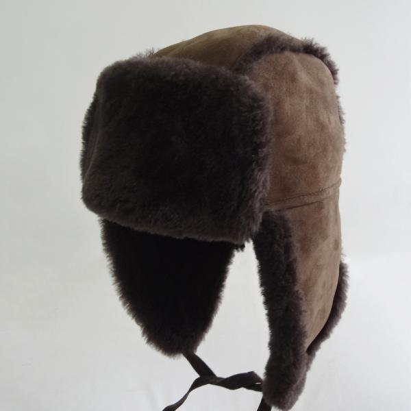 High quality Australia shearling custom trapper hat
