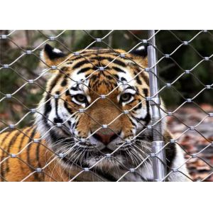 Wholesale Zoo Netting Carbon Rope Chain Link Wire Mesh Fencing With SS 316 Material Small Hole 50 * 50mm from china suppliers