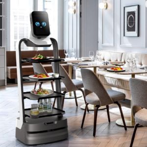 China Service Robot Zhaocaibao Restaurant Service With Automatic Navigation And