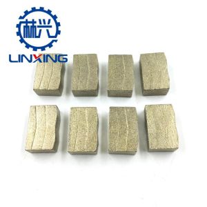 Sintering 2000mm 24*9.8/10.6*15 Diamond Brazing Segment for Granite Cutting and