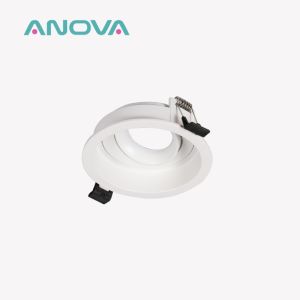 Tailored Anti-Glare GU10 Recessed Spotlight Frame For Modern Commercial