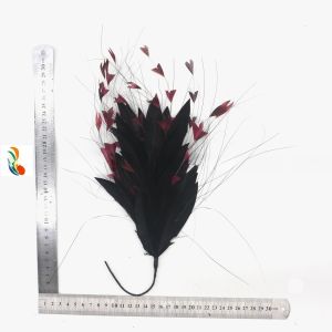 Father's Day Party Decoration Coque and Goose Feather Headwear with Wire