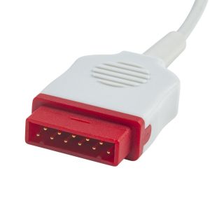 11Pin Double Argon 3.5M IBP Cable for GE Blood Pressure Monitor 2 Years Shelf