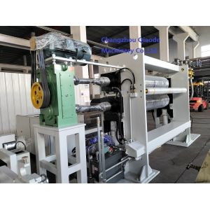 420×2020mm Nonwoven Fabric CE Two Roll Calender Machine