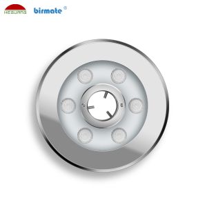 Waterproof SS316L IP68 500LM 6W Underwater LED Pool Light