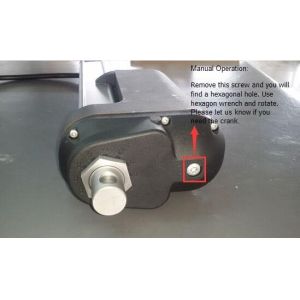 robotics lead screw linear actuator 12vdc, 6inch stroke 1000kg push/pull