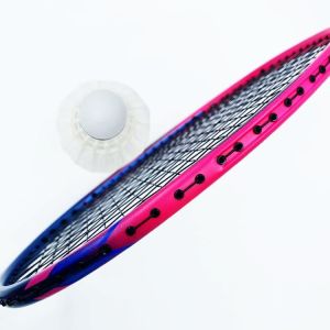 Wholesaler 100% Full Carbon Fiber Badminton Racket OEM Customized Color and