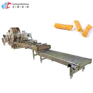 45KW 100g Spring Roll Maker Machine PLC Control High Speed