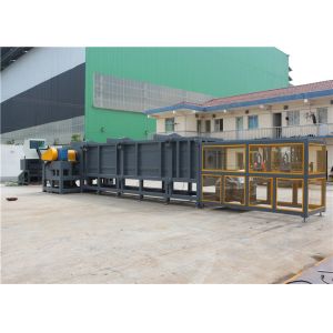 Wholesale Electrical Industrial Plastic Shredder Machine , Large Scale Pet Shredder Machine from china suppliers