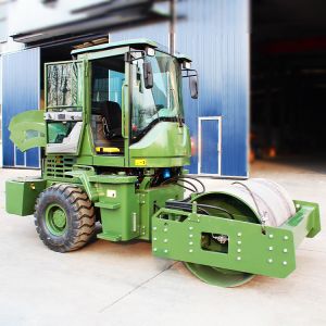 4 Ton Road Roller with Diesel Engine Vibratory Single Drum Roller Small Asphalt