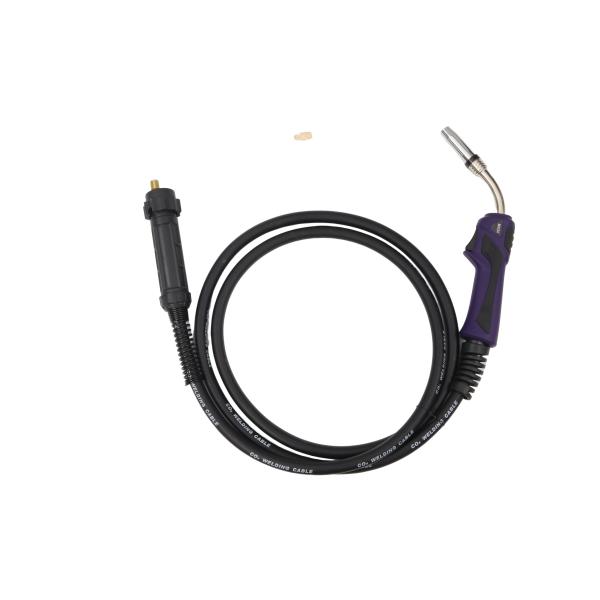 25KD Black MIG Welding Torch Superior Accessory for Air Cooled Welding Machine
