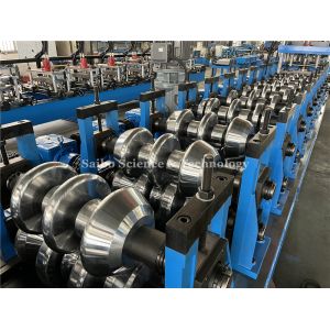 2 & 3 Waves Guardrail Roll Forming Machine 3.0mm Drive By Gear Box High